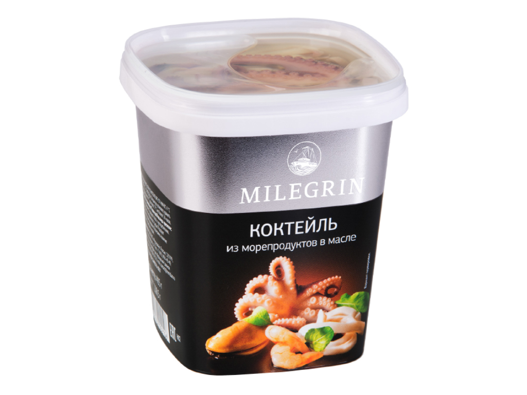 Пресервы из морепродуктов ТМ Milegrin